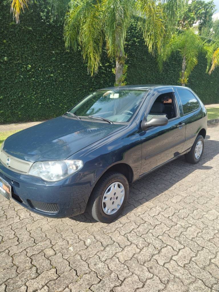 FIAT - PALIO - 2007/2008 - Azul - R$ 19.900,00
