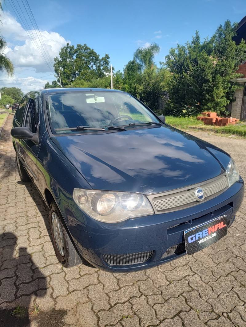 FIAT - PALIO - 2007/2008 - Azul - R$ 19.900,00